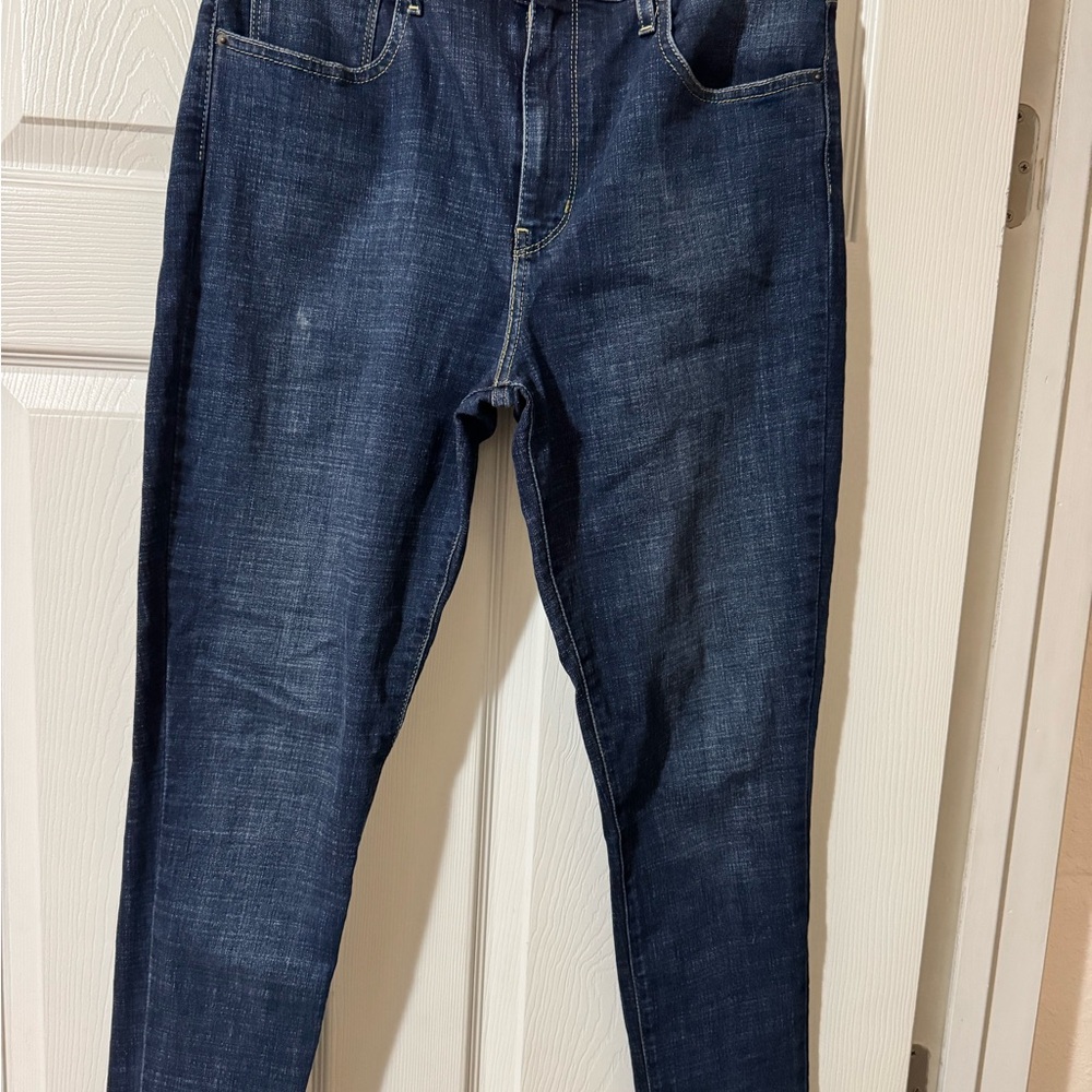 Levi's Blue Skinny Jeans with Classic Indigo Wash